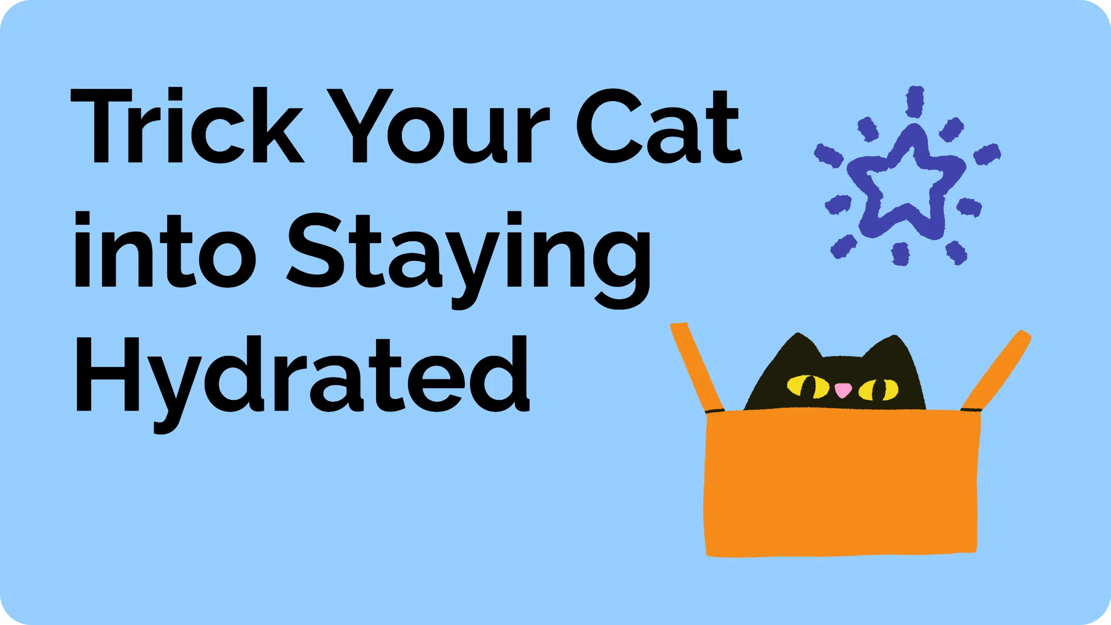 Trick Your Cat into Staying Hydrated
