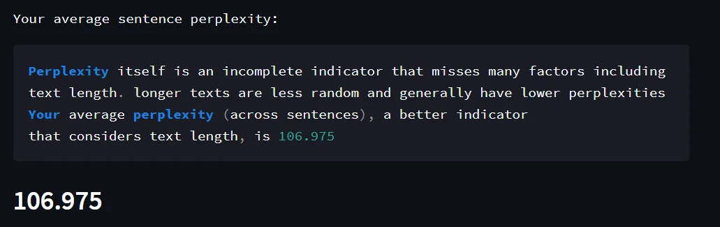 Total Text Perplexity All Human